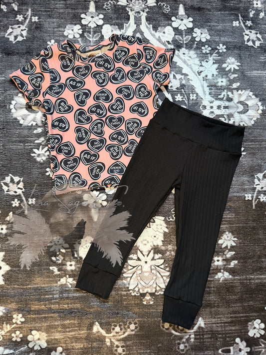 9/12M: Artemis Tee & Athena Leggings